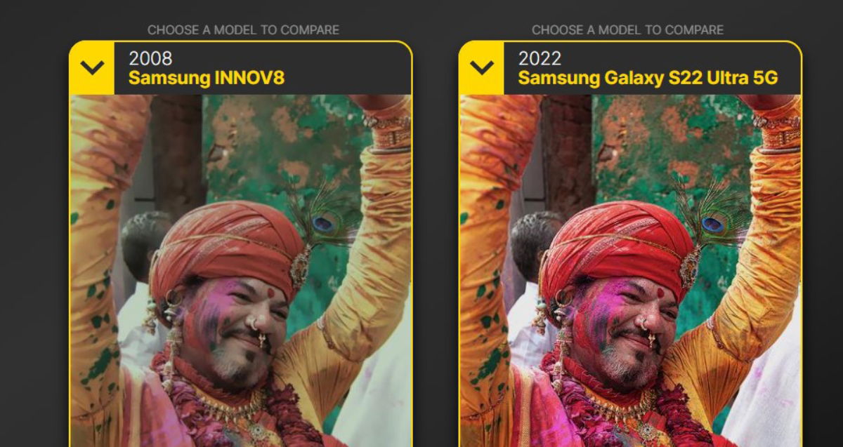 Ewolucja aparatów na okładki Samsung